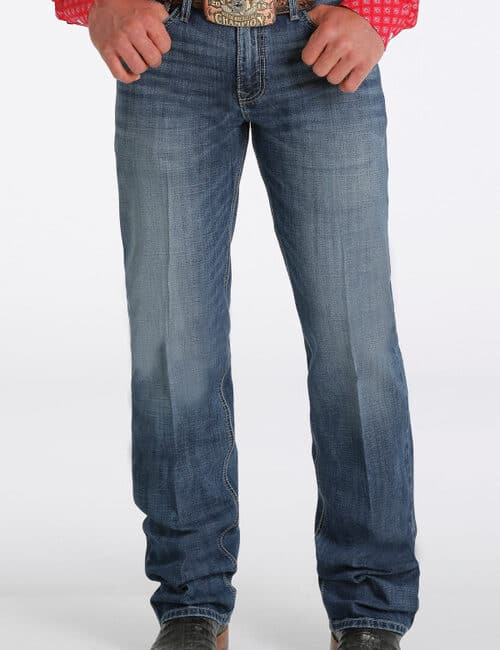 Men’s Cinch Jeans, Grant, Mid Rise, Relaxed, Boot Cut, ArenaFlex Horizontal Flex
