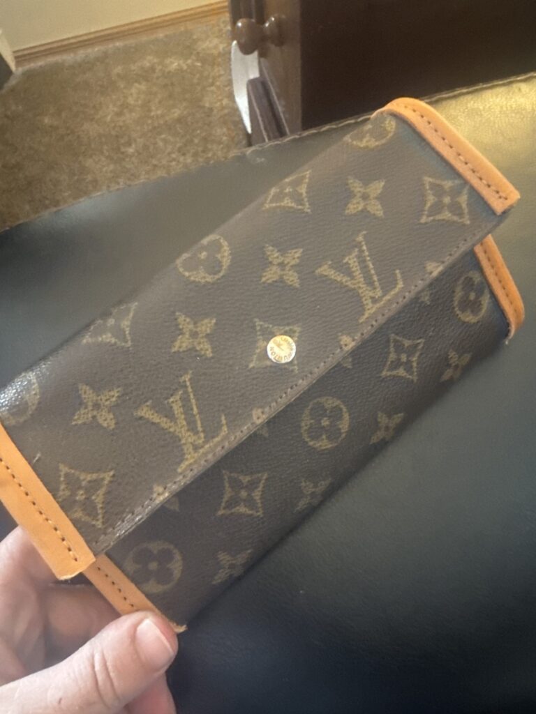 Authentic LV Wallet Redone by saddleshop
