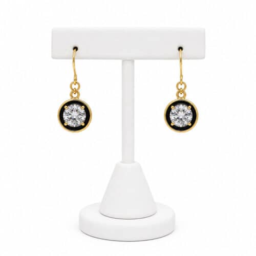 Black Ice Earrings