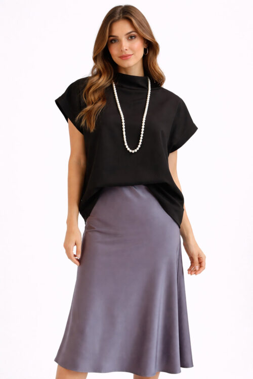 Spring Love Satin Mini Skirt