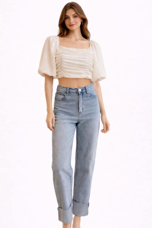Sassy Britches Cuffed Jeans
