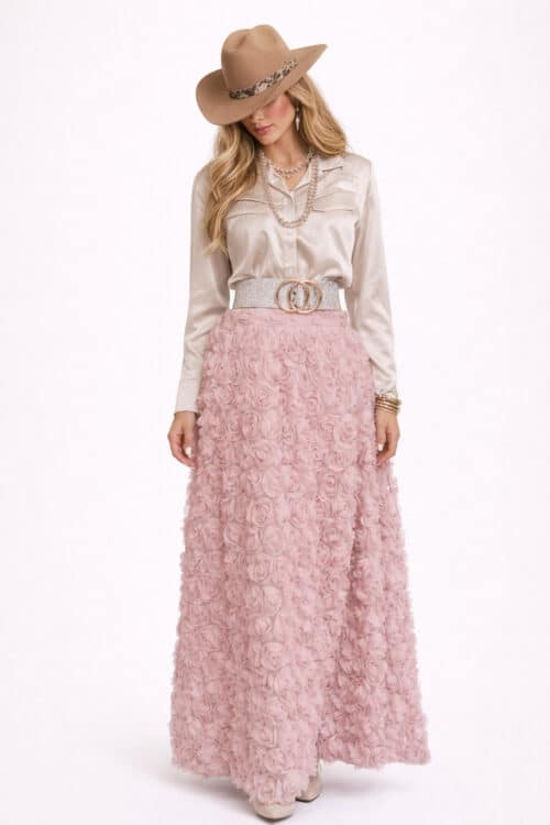 War of the Roses Maxi Skirt