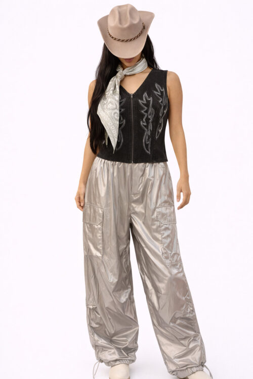 High Ho Silver Cargo Pants